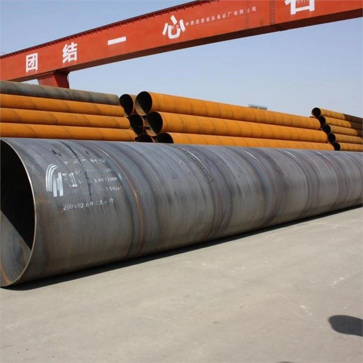 Tubo saldato a spirale SSAW di grandi dimensioni da 1420 mm per petrolio/petrolio