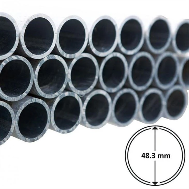 Tubo per ponteggio zincato EN39 S235JR