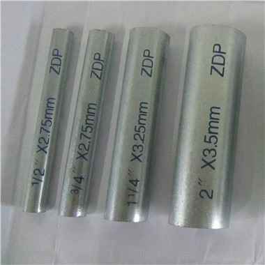 Prezzo del tubo d'acciaio del ferro saldato del tubo tondo del rivestimento galvanizzato della immersione calda di ASTM per la struttura edile