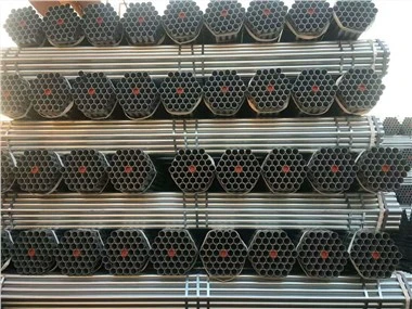 Tubo in acciaio con struttura galvanizzata nera BS 1387/ASTM A53